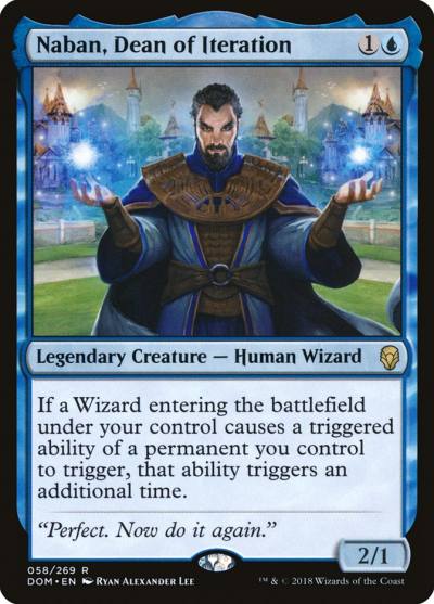 Naban, Dean of Iteration DOM-58 Dominaria Magic card