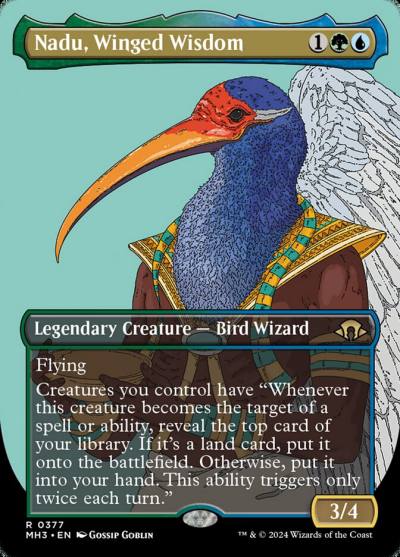 Nadu, Winged Wisdom MH3-377 Modern Horizons 3 Magic card
