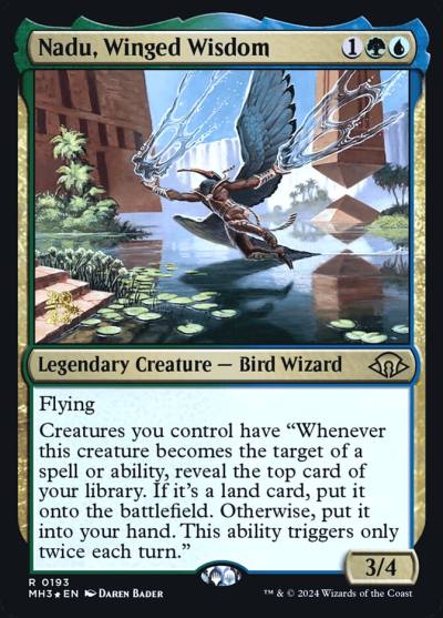 Nadu, Winged Wisdom PMH3-193S Modern Horizons 3 Promos Magic card