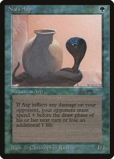 Nafs Asp ARN-52 Arabian Nights Magic card