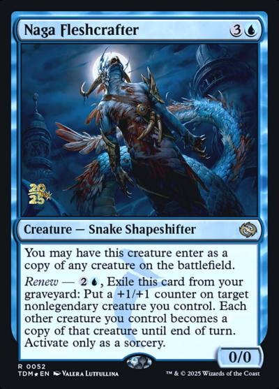 Naga Fleshcrafter PTDM-52S Tarkir: Dragonstorm Promos Magic card