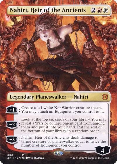 Nahiri, Heir of the Ancients ZNR-282 Zendikar Rising Magic card