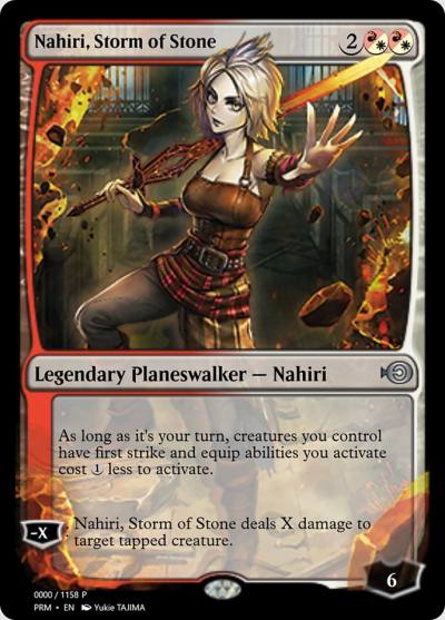 Nahiri, Storm of Stone PRM-72291 Magic Online Promos Magic card