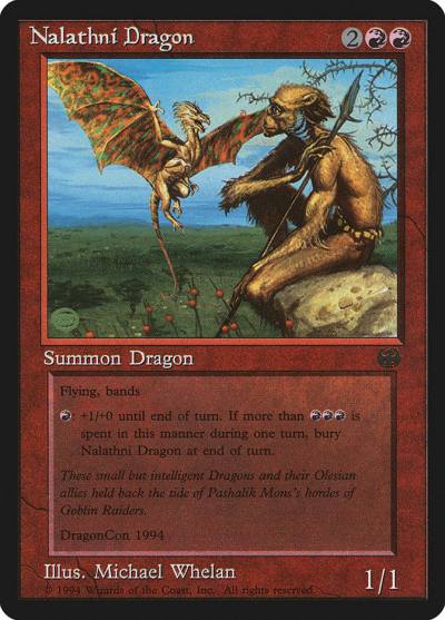 Nalathni Dragon PDRC-1 Dragon Con Magic card