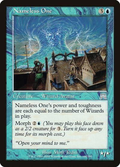 Nameless One 100 Onslaught Magic card