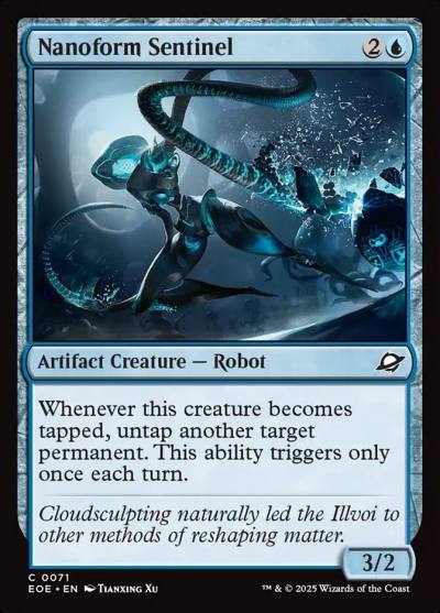 Nanoform Sentinel EOE-71 Edge of Eternities Magic card
