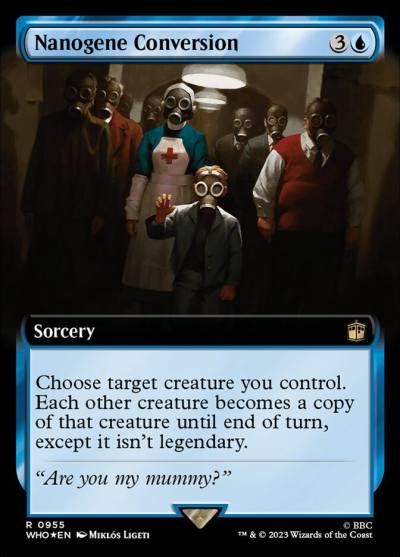 Nanogene Conversion WHO-955 Doctor Who Magic card