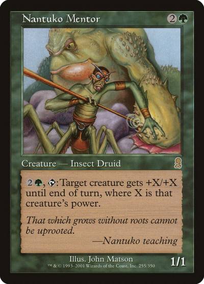Nantuko Mentor 255 Odyssey Magic card