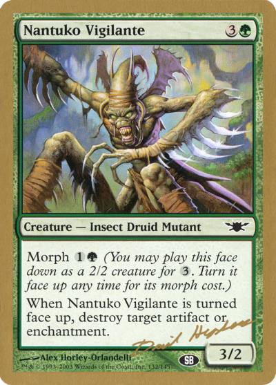 Nantuko Vigilante WC03-DH132SB World Championship Decks 2003 Magic card