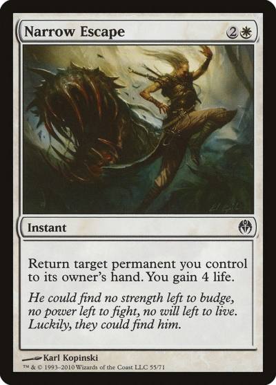 Narrow Escape DDE-55 Duel Decks: Phyrexia vs. the Coalition Magic card