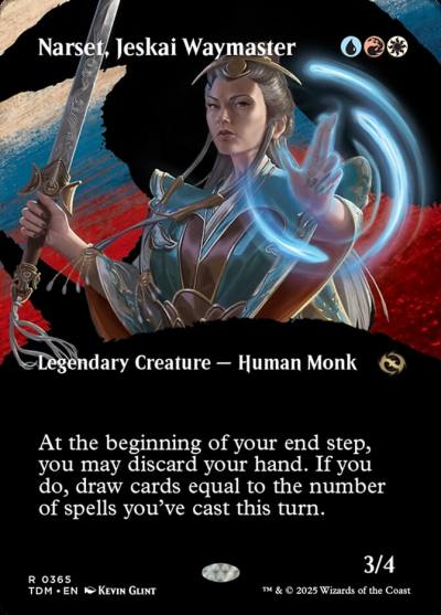 Narset, Jeskai Waymaster TDM-365 Tarkir: Dragonstorm Magic card