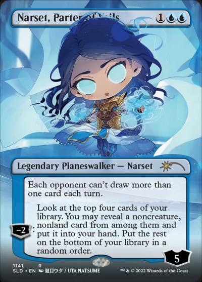 Narset, Parter of Veils SLD-1141 Secret Lair Drop Magic card
