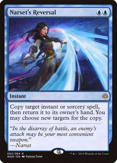 Narset's Reversal WAR-62 War of the Spark Magic card
