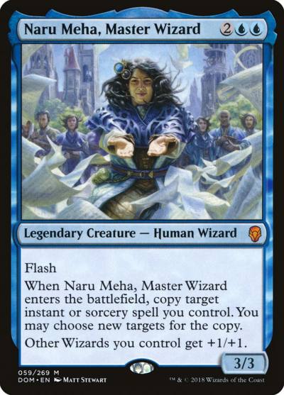 Naru Meha, Master Wizard DOM-59 Dominaria Magic card