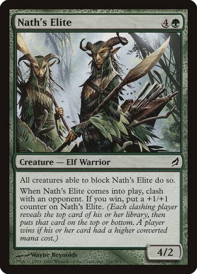 Nath's Elite 231 Lorwyn Magic card
