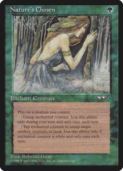 Nature's Chosen ALL-97 Alliances Magic card
