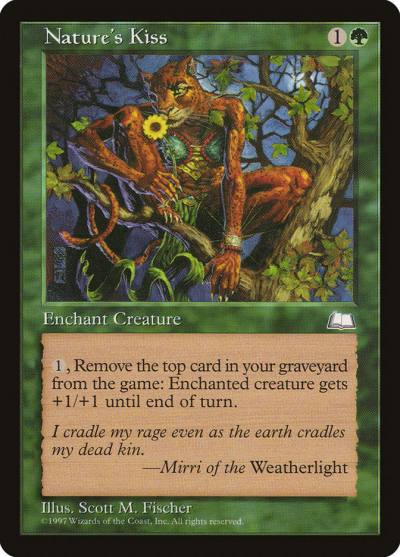 Nature's Kiss WTH-136 Weatherlight Magic card