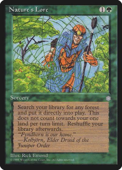 Nature's Lore ICE-255 Ice Age Magic card