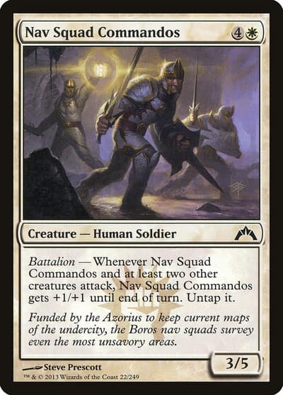 Nav Squad Commandos 22 Gatecrash Magic card
