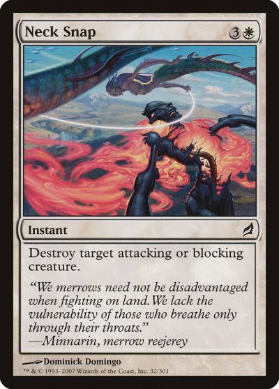 Neck Snap LRW-32 Lorwyn Magic card