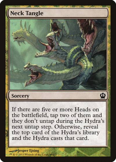 Neck Tangle TFTH-10 Face the Hydra Magic card