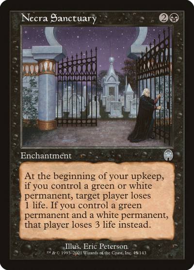 Necra Sanctuary APC-45 Apocalypse Magic card