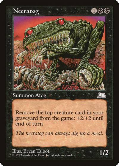 Necratog WTH-76 Weatherlight Magic card