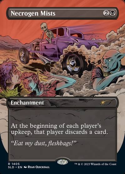 Necrogen Mists SLD-1405 Secret Lair Drop Magic card