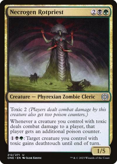 Necrogen Rotpriest ONE-212 Phyrexia: All Will Be One Magic card