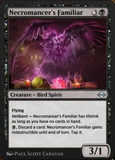 Necromancer's Familiar J21-364 Jumpstart: Historic Horizons Magic card