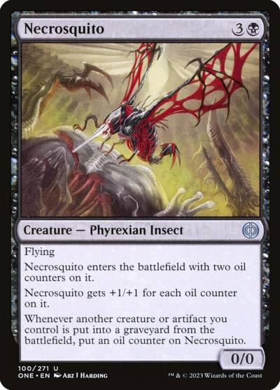 Necrosquito ONE-100 Phyrexia: All Will Be One Magic card