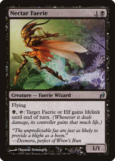 Nectar Faerie LRW-130 Lorwyn Magic card