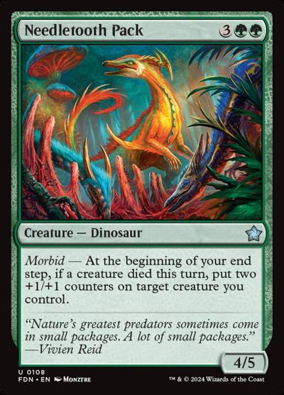 Needletooth Pack FDN-108 Foundations Magic card