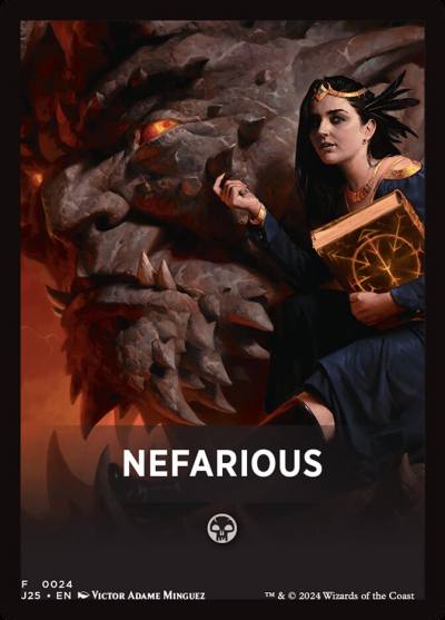 Nefarious FJ25-24 Foundations Jumpstart Front Cards Magic card