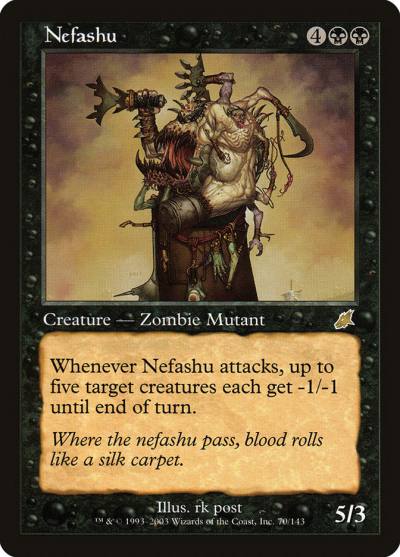 Nefashu SCG-70 Scourge Magic card