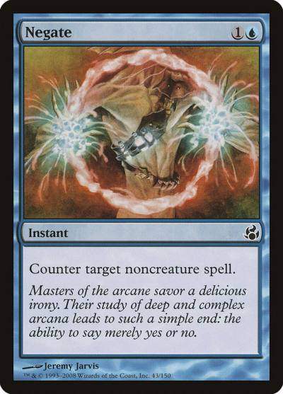 Negate MOR-43 Morningtide Magic card