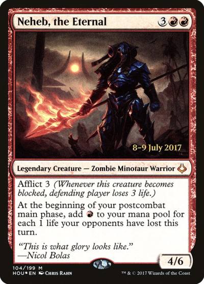 Neheb, the Eternal PHOU-104S Hour of Devastation Promos Magic card
