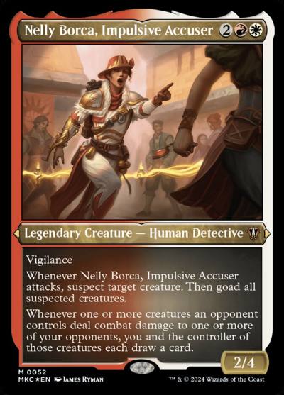 Nelly Borca, Impulsive Accuser MKC-52 Murders at Karlov Manor Commander Magic card
