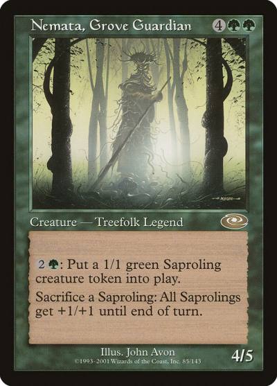 Nemata, Grove Guardian PLS-85 Planeshift Magic card