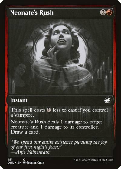 Neonate's Rush DBL-151 Innistrad: Double Feature Magic card
