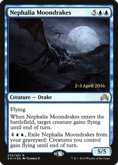 Nephalia Moondrakes PSOI-75S Shadows over Innistrad Promos Magic card