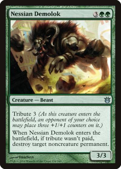 Nessian Demolok 128 Born of the Gods Magic card