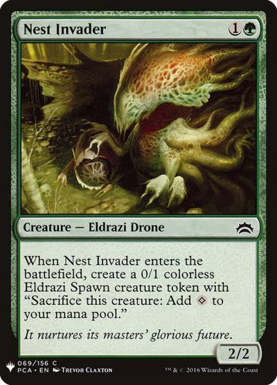 Nest Invader PLST-PCA-69 The List Magic card