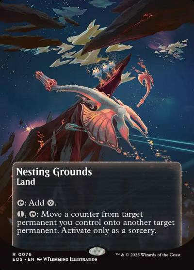 Nesting Grounds EOS-76 Edge of Eternities: Stellar Sights Magic card