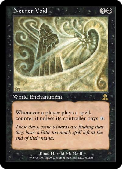 Nether Void ME3-73 Masters Edition III Magic card