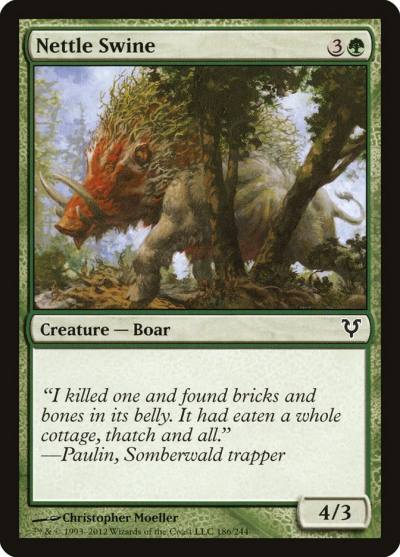 Nettle Swine AVR-186 Avacyn Restored Magic card