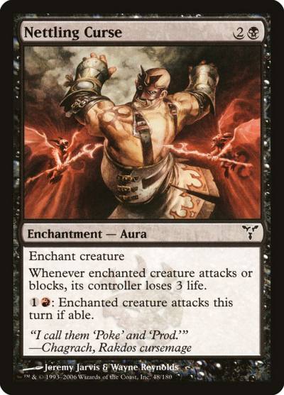 Nettling Curse DIS-48 Dissension Magic card
