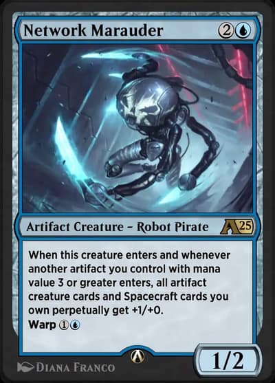 Network Marauder 8 Alchemy: Edge of Eternities Magic card