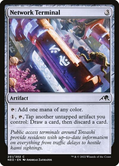 Network Terminal NEO-251 Kamigawa: Neon Dynasty Magic card