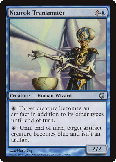 Neurok Transmuter 27 Darksteel Magic card